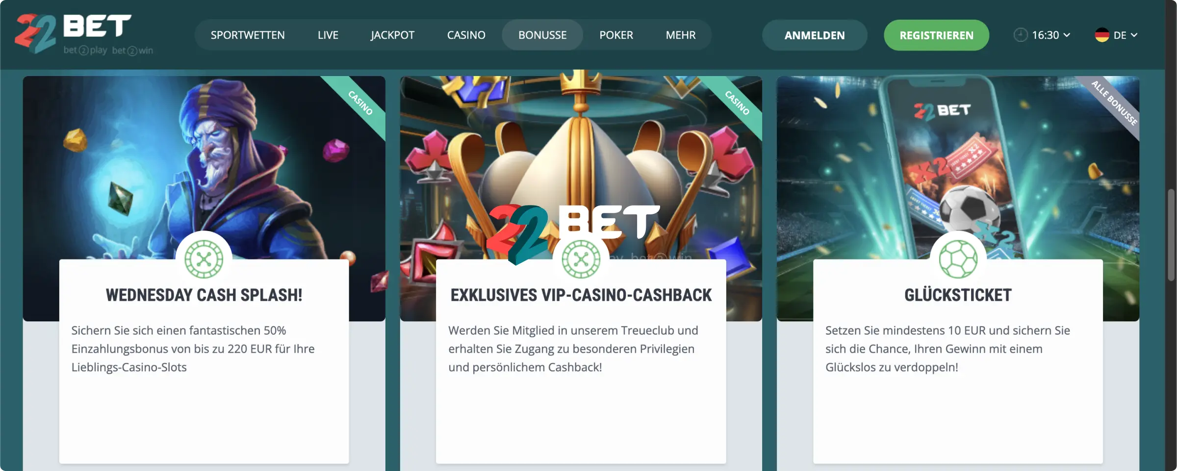 22Bet Casino